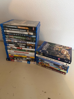 Blu-ray elokuvat könttänä