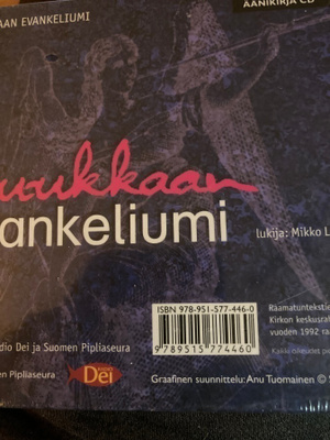 LUUKKAAN EVANKELIUMI äänikirja