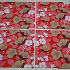 Isot retro tyynynliinat 4 kpl , 70 cm x 50 cm - pikkukuva 1
