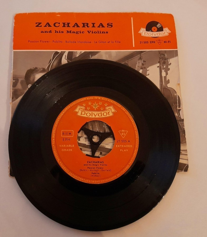 ZACHARIAS AND HIS MAGIC VIOLINS 21 505 EPH 1960 Saksa