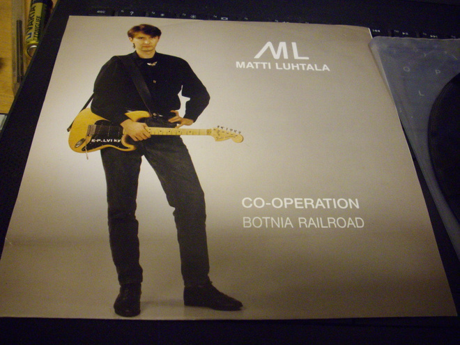 7" single : MATTI LUHTALA : CO-OPERATION ( 1991 )