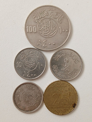 Saudi-Arabia    50 + 100     rialia