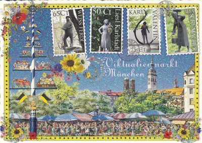 München, Viktualienmarkt (Tausendschön-kortti)