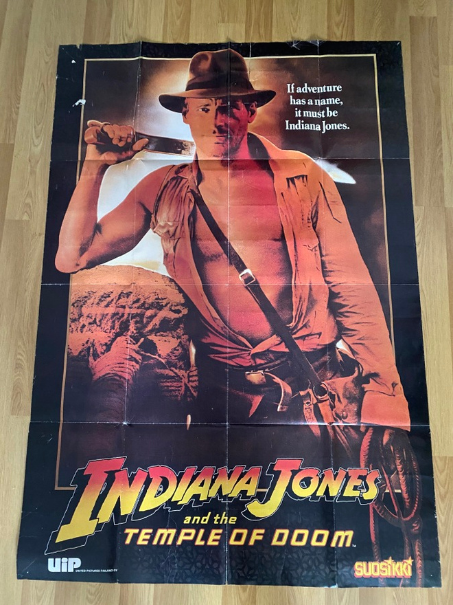 Indiana Jones juliste ja lehti