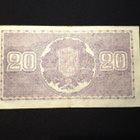 20 Markkaa 1939 Litt,D Kunto 7 - pikkukuva 2