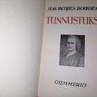 Jean-Jacques Rousseau - Tunnustuksia - 1.p.1938 - pikkukuva 2
