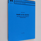 Tero Lehto : Health of the dentist : with reference to wo... - pikkukuva 1