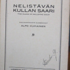 Edgar Wallace: Nelistävän kullan saari, Karisto 1923. 183 s. - pikkukuva 4