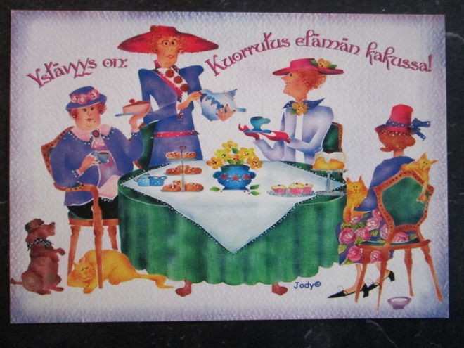 KULKEMATON YSTÄVYKSET PÄIVÄKAHVILLA