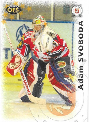 2003-04 OFS #59 Adam Svoboda Pardubice TSEKKI MV