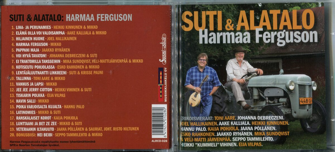 SUTI & ALATALO . CD-LEVY . HARMAA FERGUSON