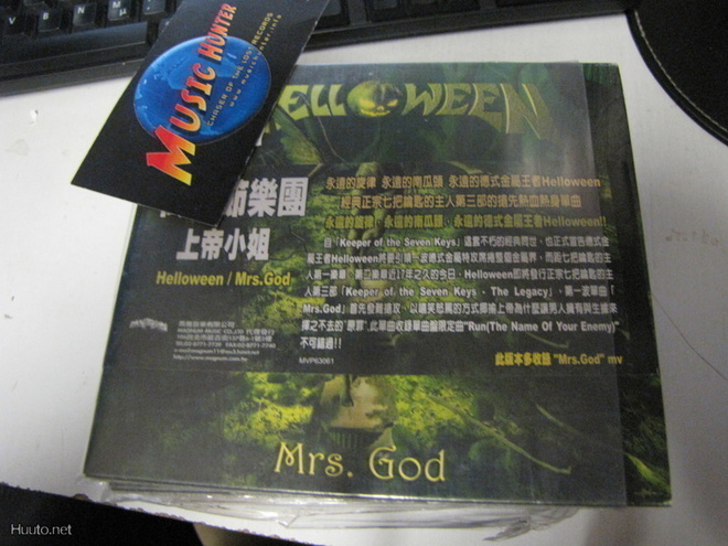 HELLOWEEN - MRS. GOD CD SINGLE JAPANI PAINOS UUSI