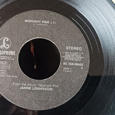 Hurriganes Janne Louhivuori single