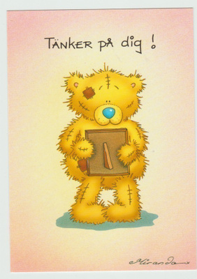 **  " Tänker på dig  "