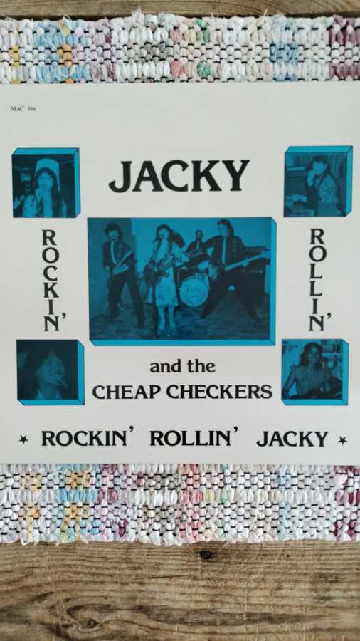 JACKY AND THE CHEAP CHECKERS - Rockin' Rollin' Jacky LP