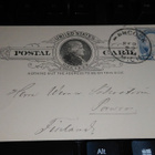 Usa - Porvoo UPU Ehiökortti lisäm. 1890 26/11 - pikkukuva 1