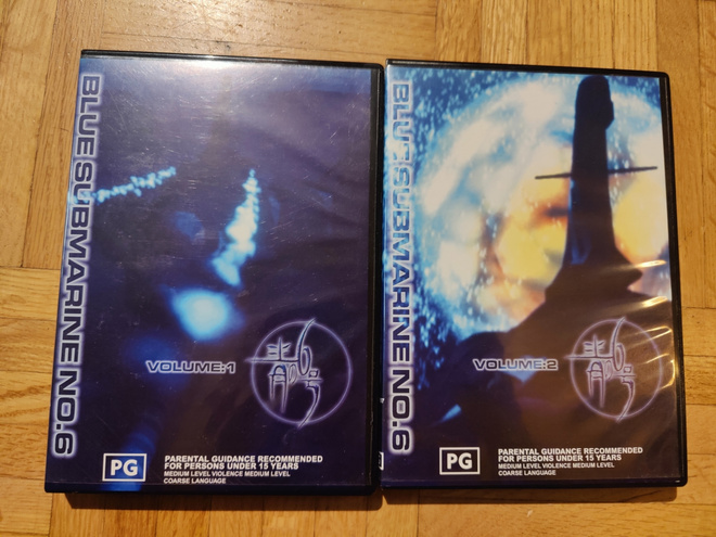 Blue submarine no 6 dvd:t