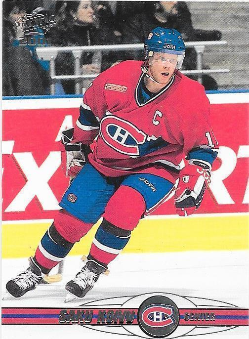 2000-01 PAcific #209 Saku Koivu Montreal Canadiens