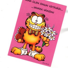 "MINÄ OLEN SINUN YSTÄVÄSI...VAIKKA!" -KORTTI / Karvinen - pikkukuva 1