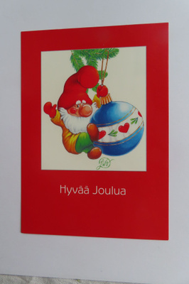 IWO: Tonttu ja joulupallo (Eliasson)