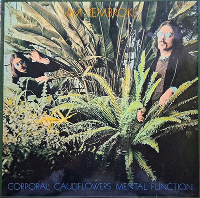 Jim Pembroke: Corporal Cauliflowers Mental Function LP 1977