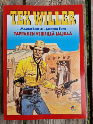 Tex Willer Suuralbumi 12. Tappajien verisillä jäljillä