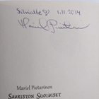 Mariel Pietarinen : Saariston suolaiset kyyneleet (signee... - pikkukuva 3