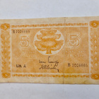 5 mk 1945 Kiva Numero B 7006665 - pikkukuva 1
