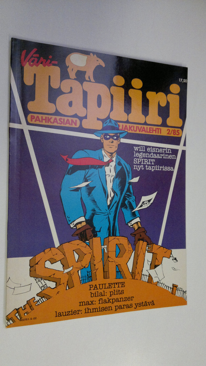 Tapiiri n:o 2/1985 : Pahkasian sarjakuvalehti