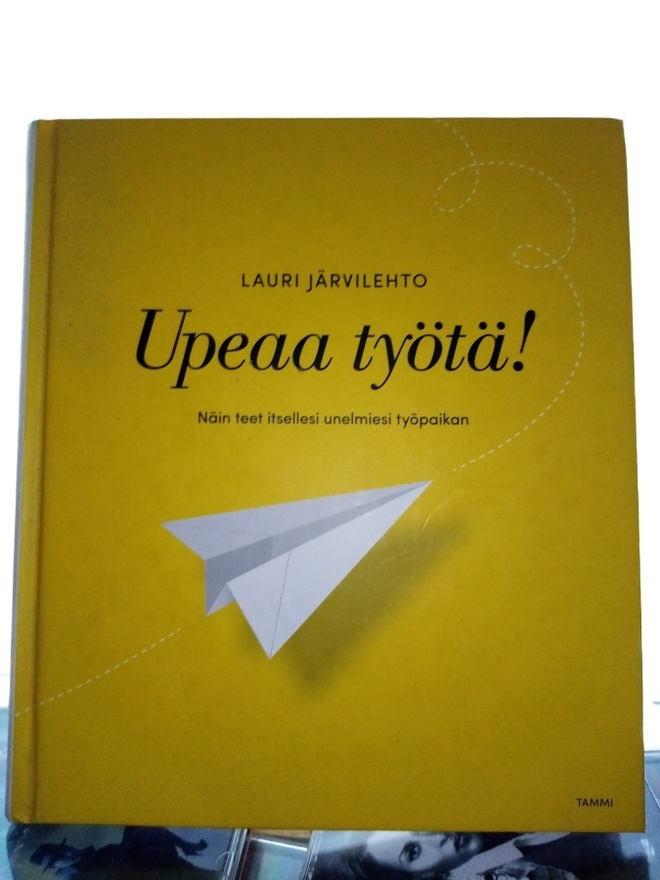 Järvilehto :  Upeaa työtä ( SIS POSTIKULU)