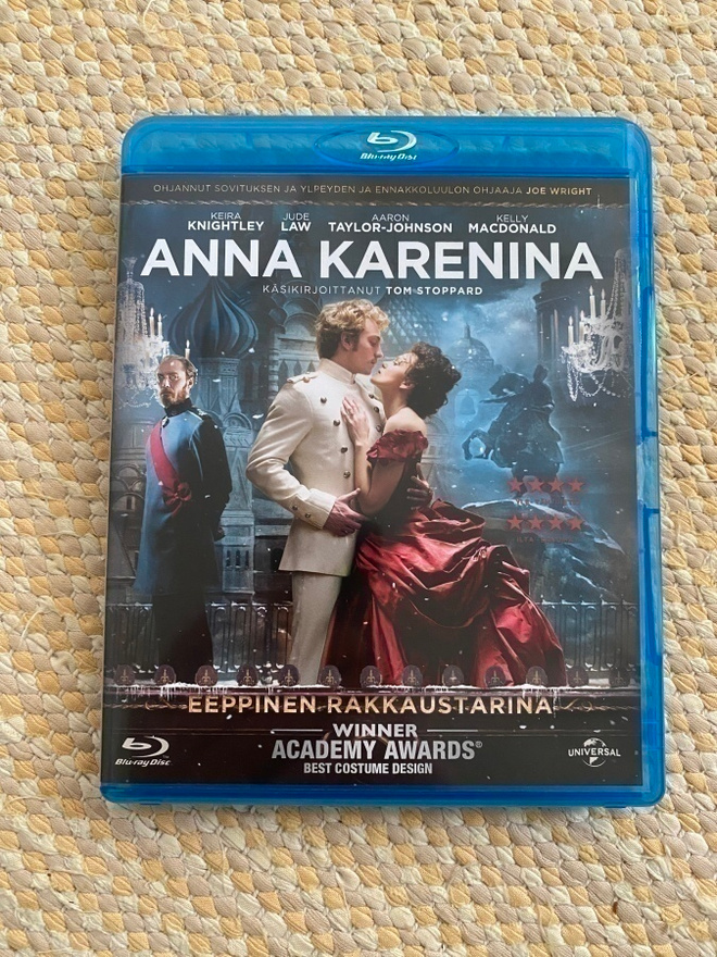 Anna Karenina  blu-ray
