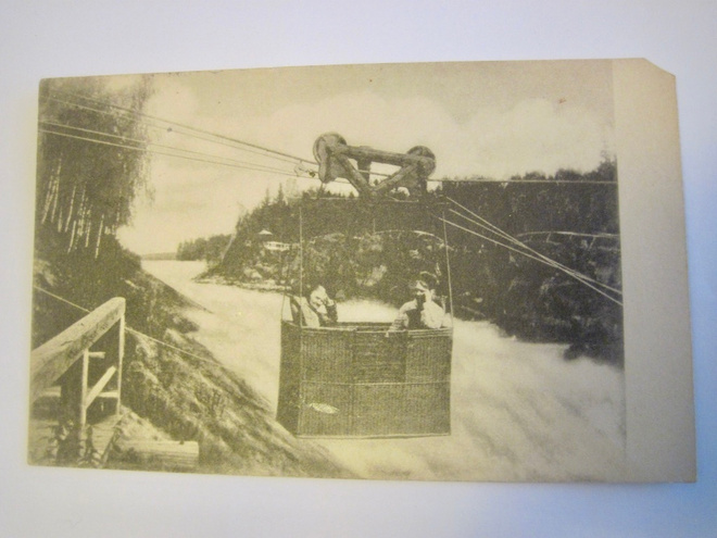 VANHA Postikortti imatra 1920-l