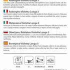 Munakoiso 'Violetta lunga 3' - pelletoidut siemenet # - pikkukuva 2
