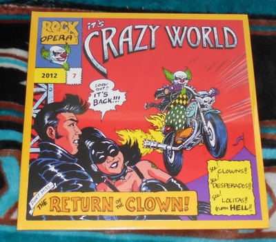 CRAZY WORLD The Return Of The Clown ~ 2 LP kelmussa *UUSI*