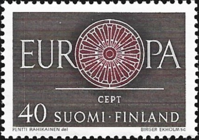 1960 Eurooppa-merkit 40 mk ** LaPe 526