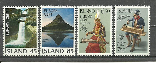 ISLANTI EUROPA CEPT 2 sarjaa1977 & 1985 **