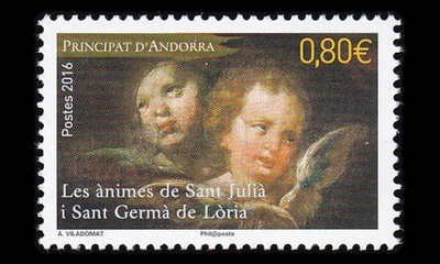 Andorra Fr 812 ** Joulu (2016)