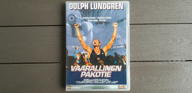 DVD: Vaarallinen Pakotie / Pentathlon (Dolph Lundgren 1994/?
