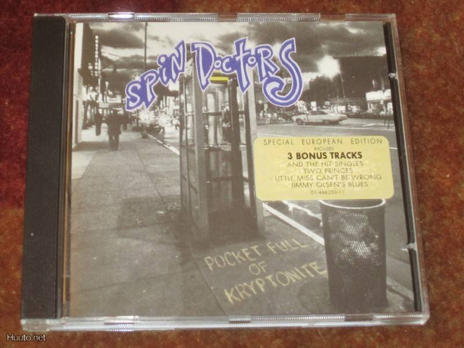 SPIN DOCTORS - POCKET FULL OF KRYPTONITE CD bonusbiisit