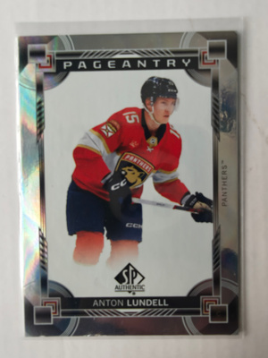 Anton Lundell 2024-25 SP Authentic Pageantry