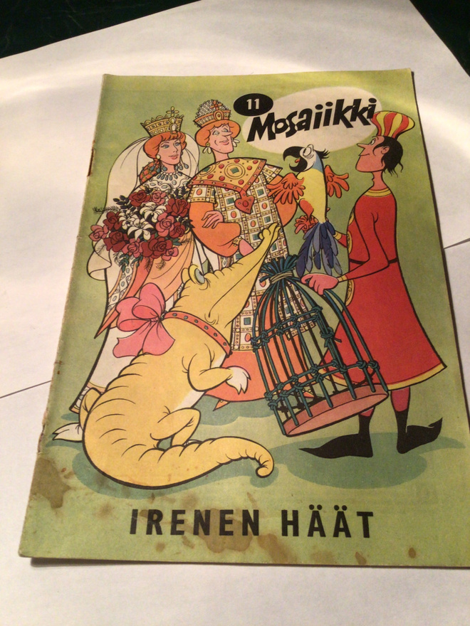 Mosaiikki sarjakuvalehti  11/66 mosaik comicheft