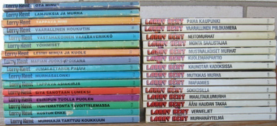 Larry Kent no:t 93 - 122. Wennerbergs 1979 - 1984. 30 kpl.