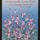 Jonna Viisainen: kukkia, raamatun teksti, kulkenut 1992 - pikkukuva 1