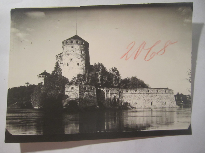 VANHA Postikortti Savonlinna 1930-l Alkup.Mallikappale