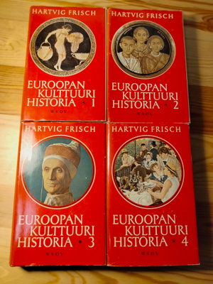 Hartvig Frisch : Euroopan kulttuurihistoria 1-4