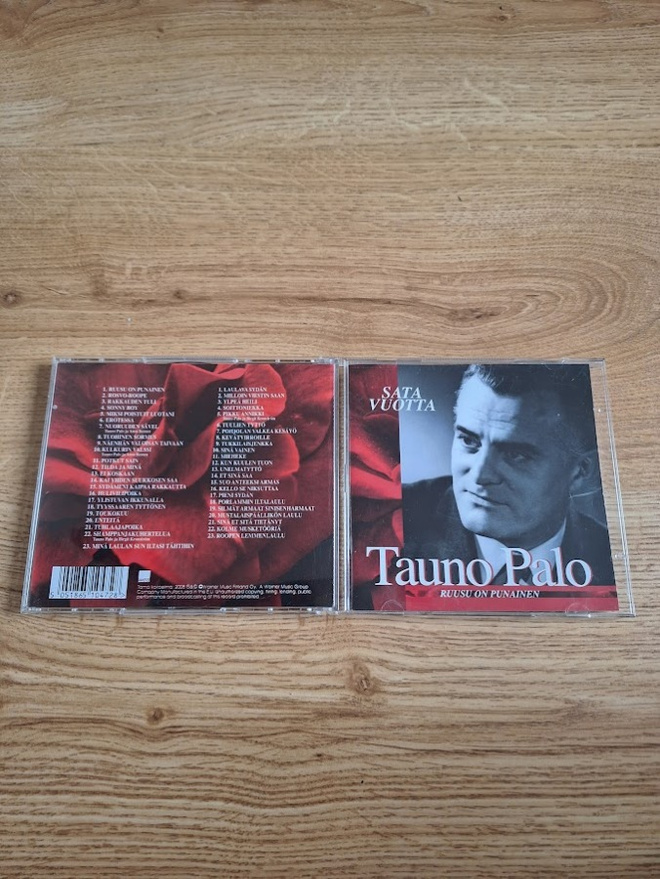 Tauno Palo-Sata Vuotta-Ruusu On Punainen