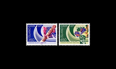 Islanti 578-9 ** Europa historiallisia tapahtumia (1982)