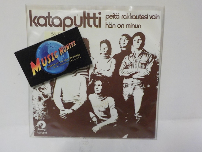 KATAPULTTI - PEITÄ RAKKAUTESI VAIN EX+/EX 7"