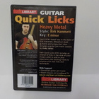 QUICK LICKS HEAVY METAL, STYLE: KIRK HAMMETT UUSI DVD - pikkukuva 2