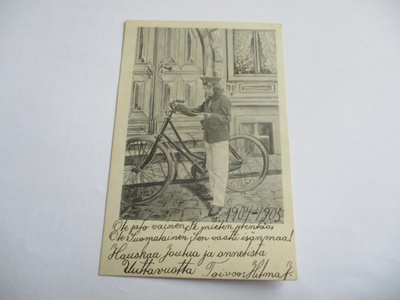 Polkupyörä vanha pk np 1905